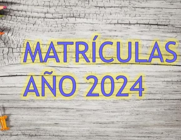 Proceso de matrícula año 2024